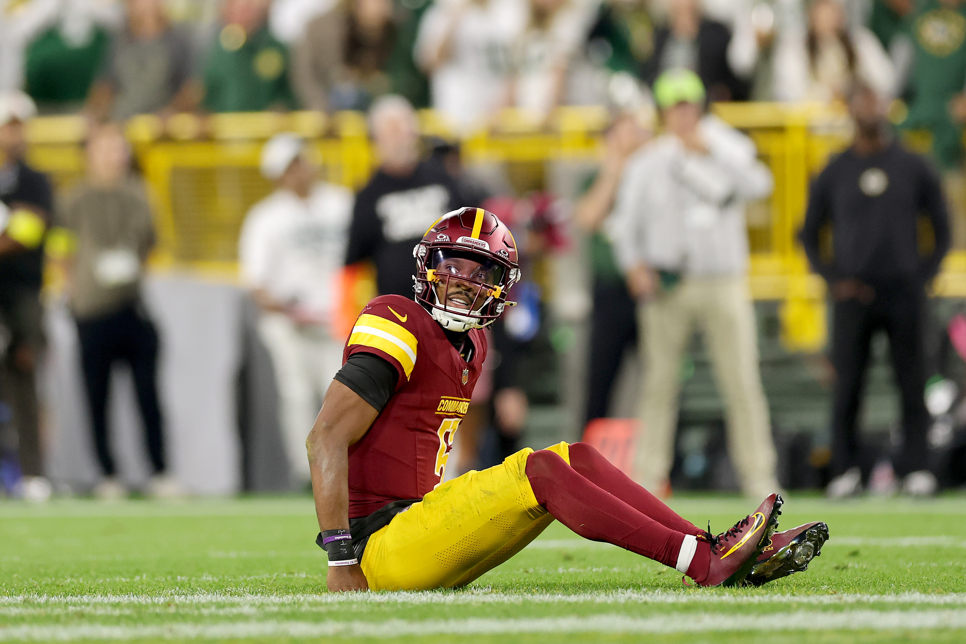 Jayden Daniels Not Seen At Practice, Out In Week 3