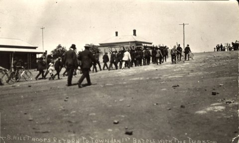 Some of the troops involved with the battle