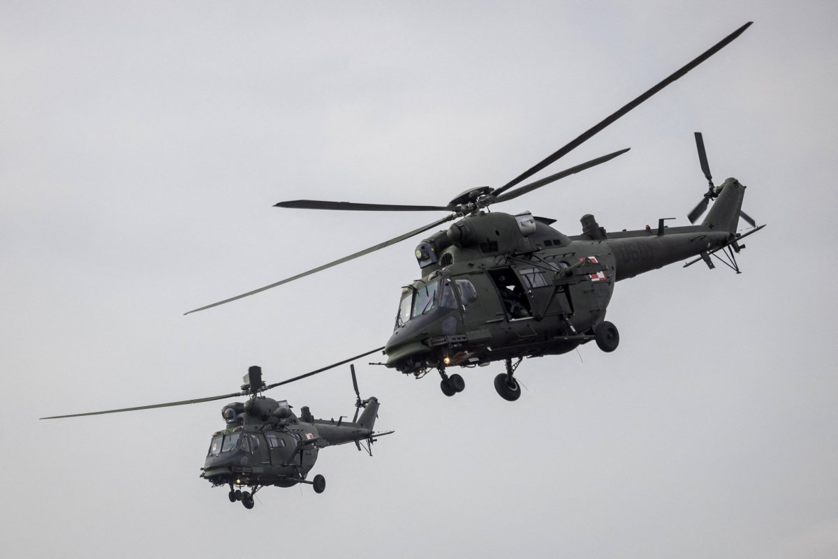 Helicóptero polonês