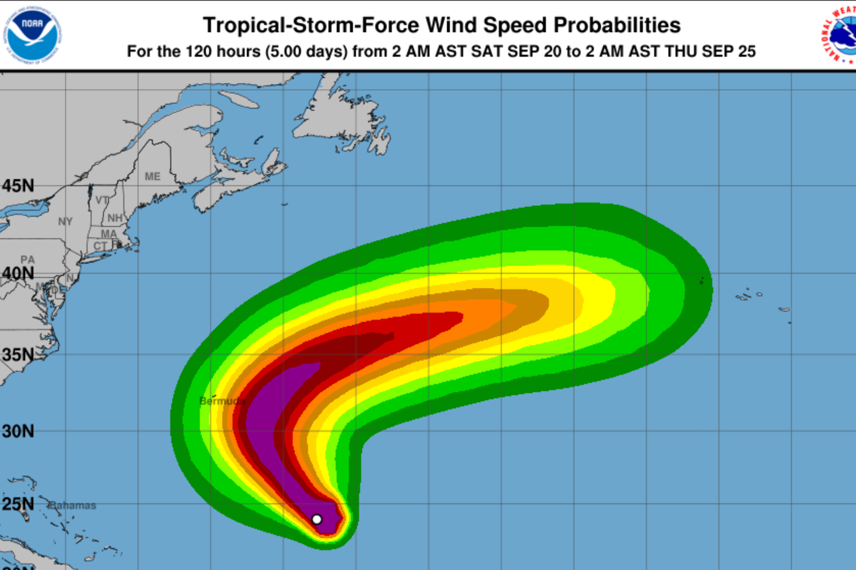 Tropical Storm Gabrielle Poses 'Life-Threatening' Risks This Weekend