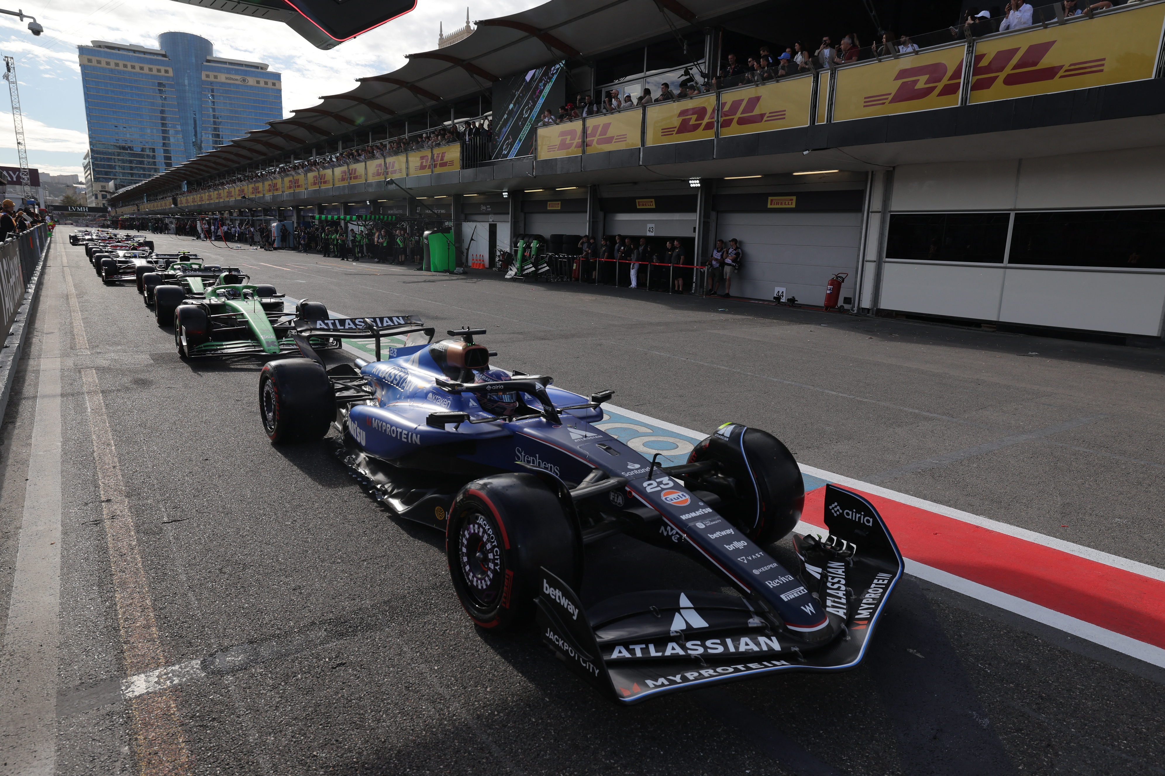 How Azerbaijan Grand Prix Qualifying Broke the Record for Most F1 Red Flags