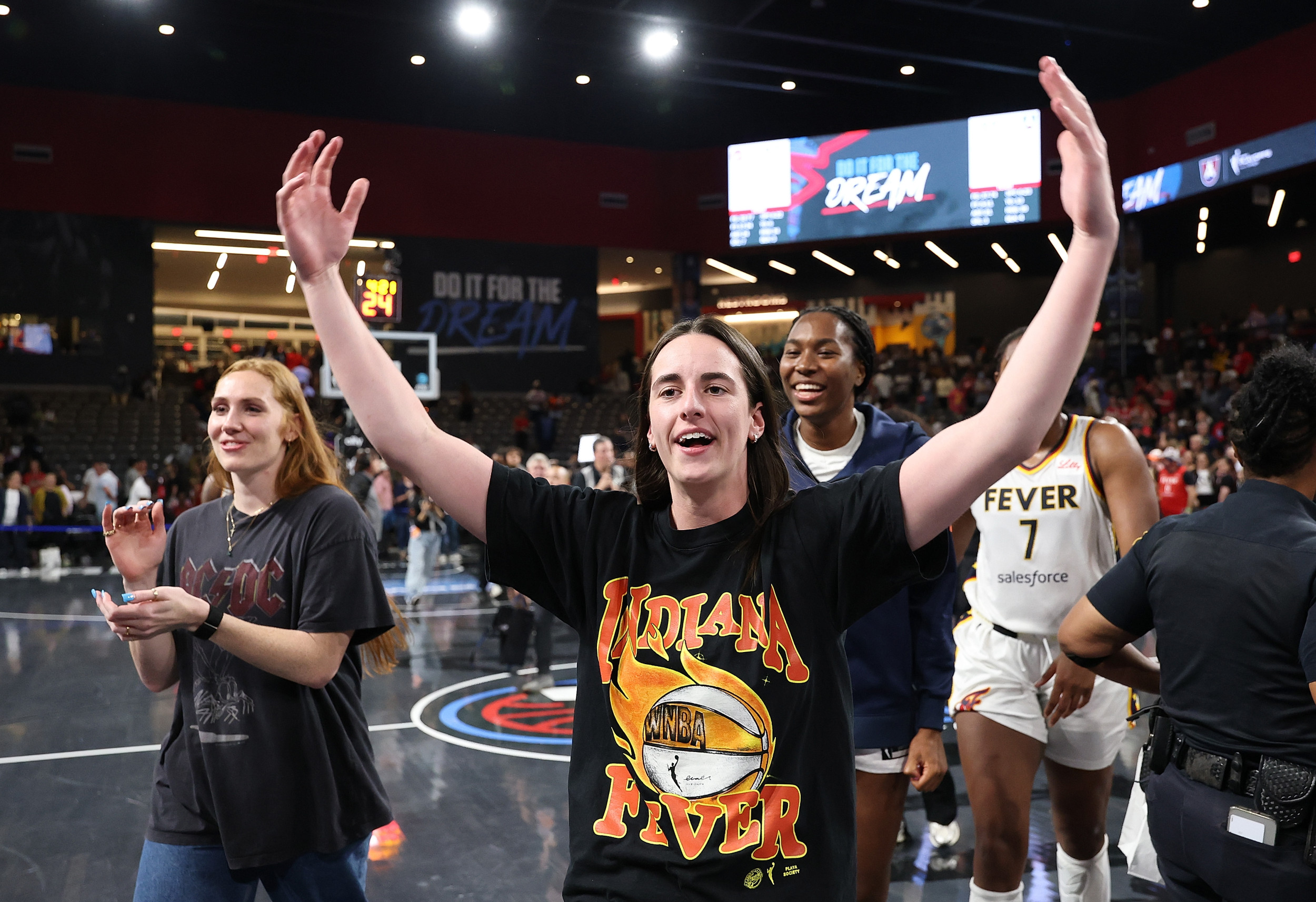 Caitlin Clark Delivers Strong Shoutout to Kelsey Mitchell After Fever's Playoff Win