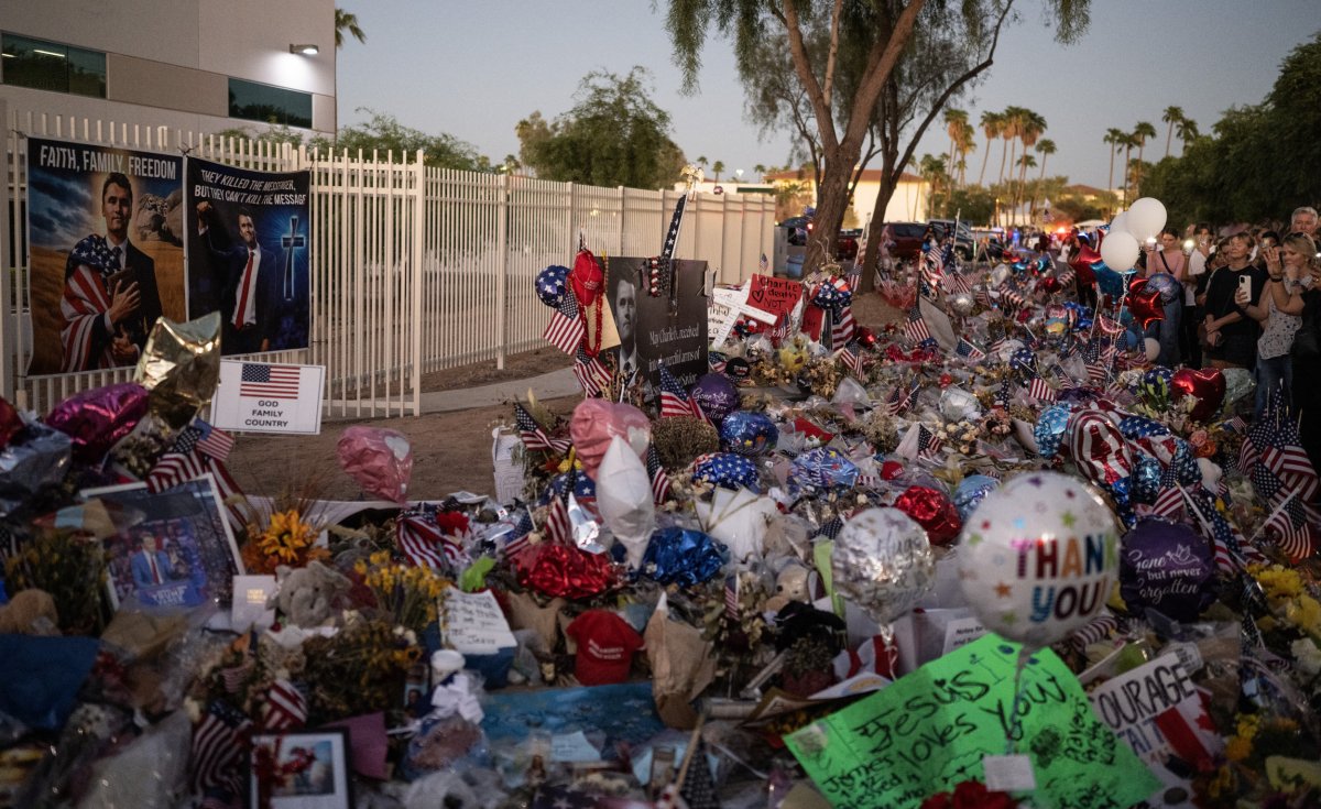 Charlie Kirk memorial Phoenix Arizona