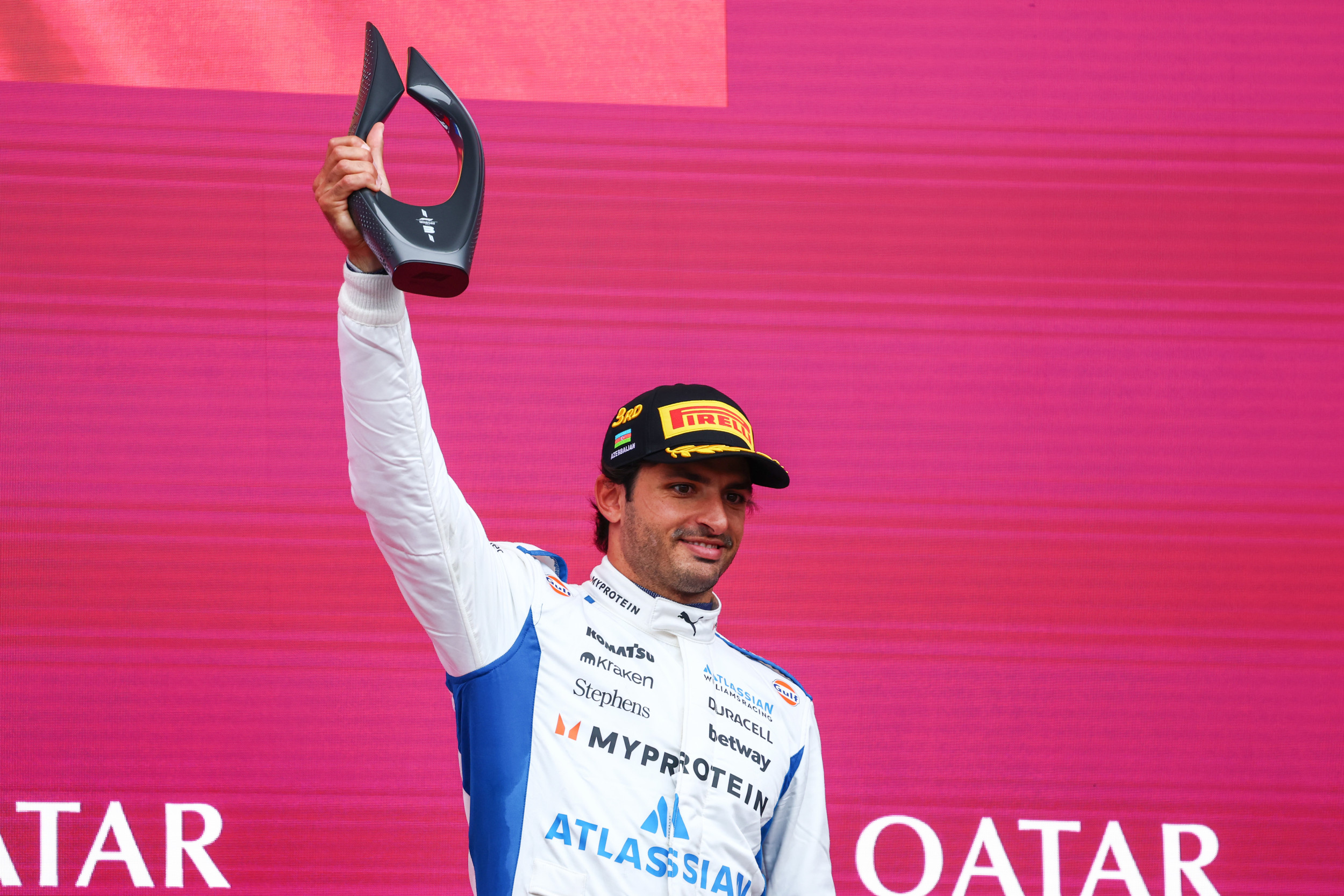 Carlos Sainz Secures First F1 Podium With Williams - 'We Are on The Rise'