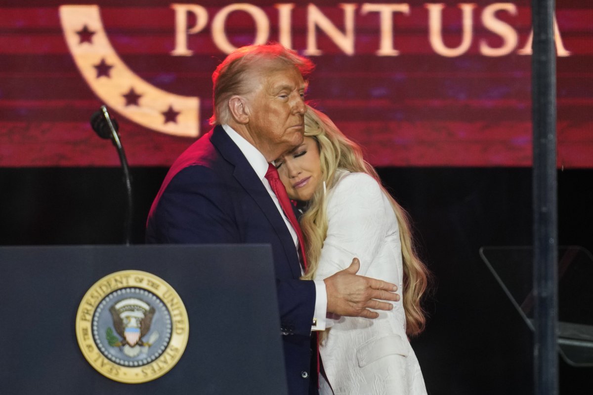 Erika Kirk and Donald Trump Had Very Different Memorial Messages - Newsweek