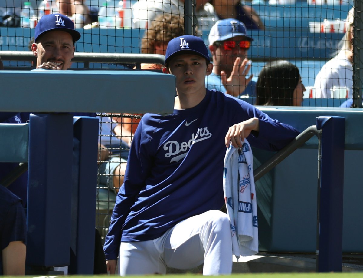 Los Angeles Dodgers, pitcher, Rōki Sasaki