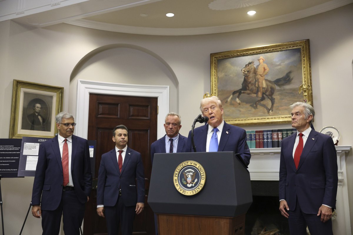 Trump talks about autism