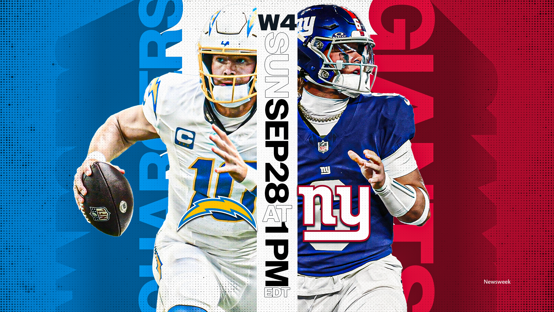How to Watch Chargers vs Giants: Live Stream NFL Week 4, TV Channel