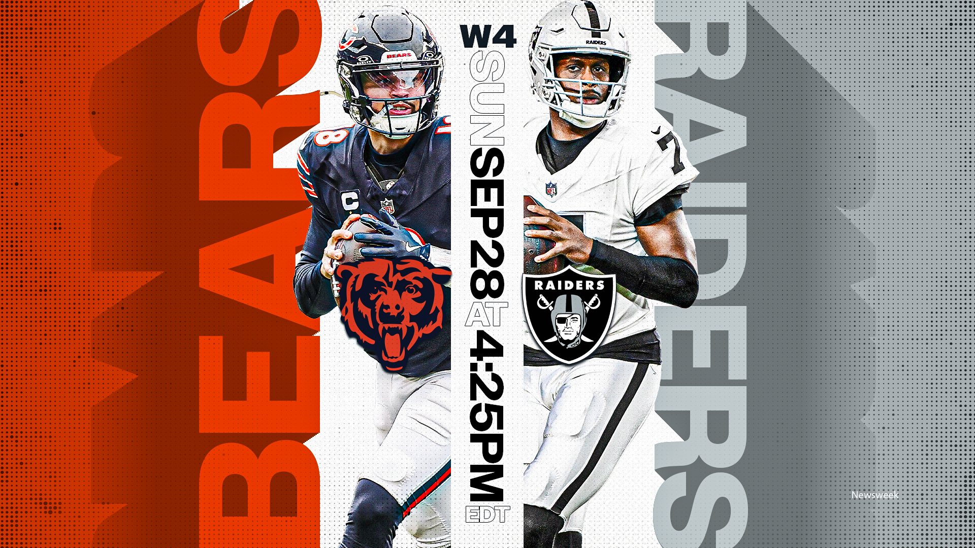How to Watch Bears vs Raiders: Live Stream NFL Week 4, TV Channel