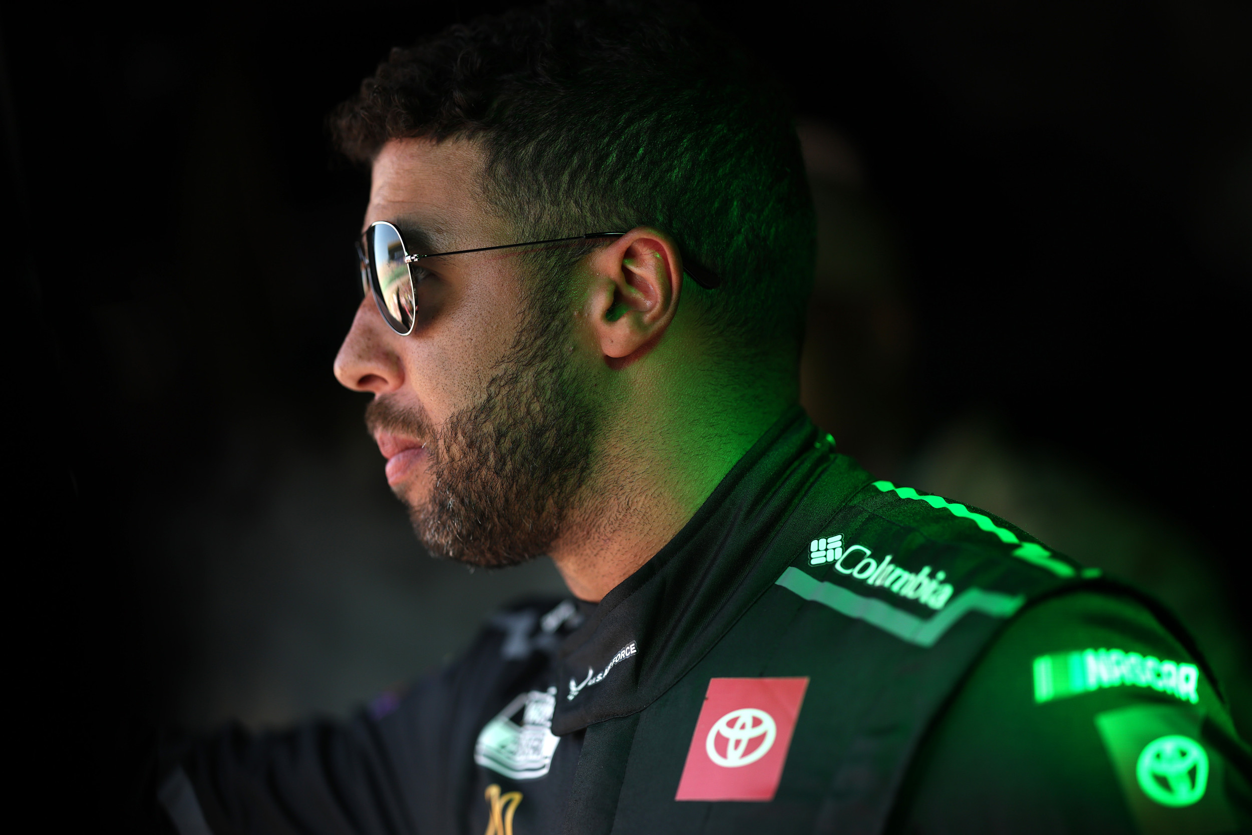 NASCAR's Bubba Wallace Shows His Team Boss The Finger at Kansas Speedway