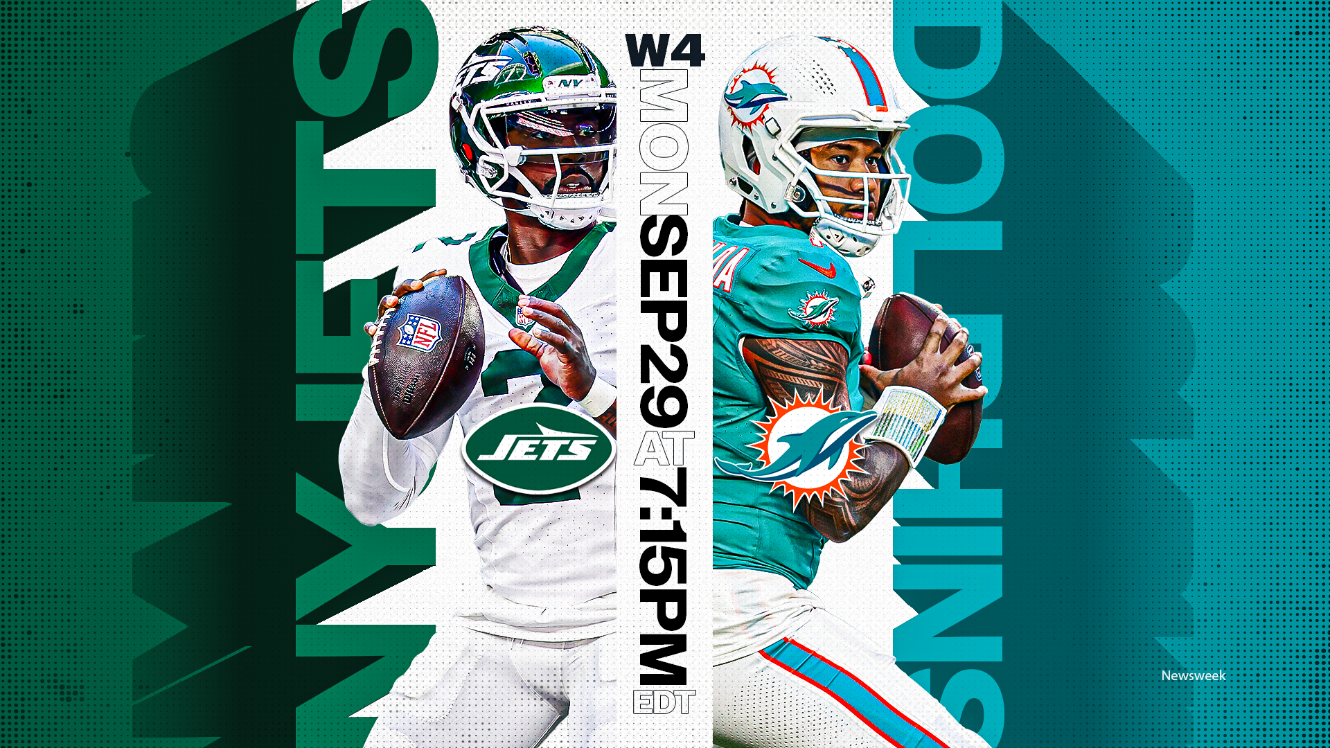 How to Watch New York Jets vs Miami Dolphins: Live Stream Monday Night Football, NFL Week 4, TV Channel