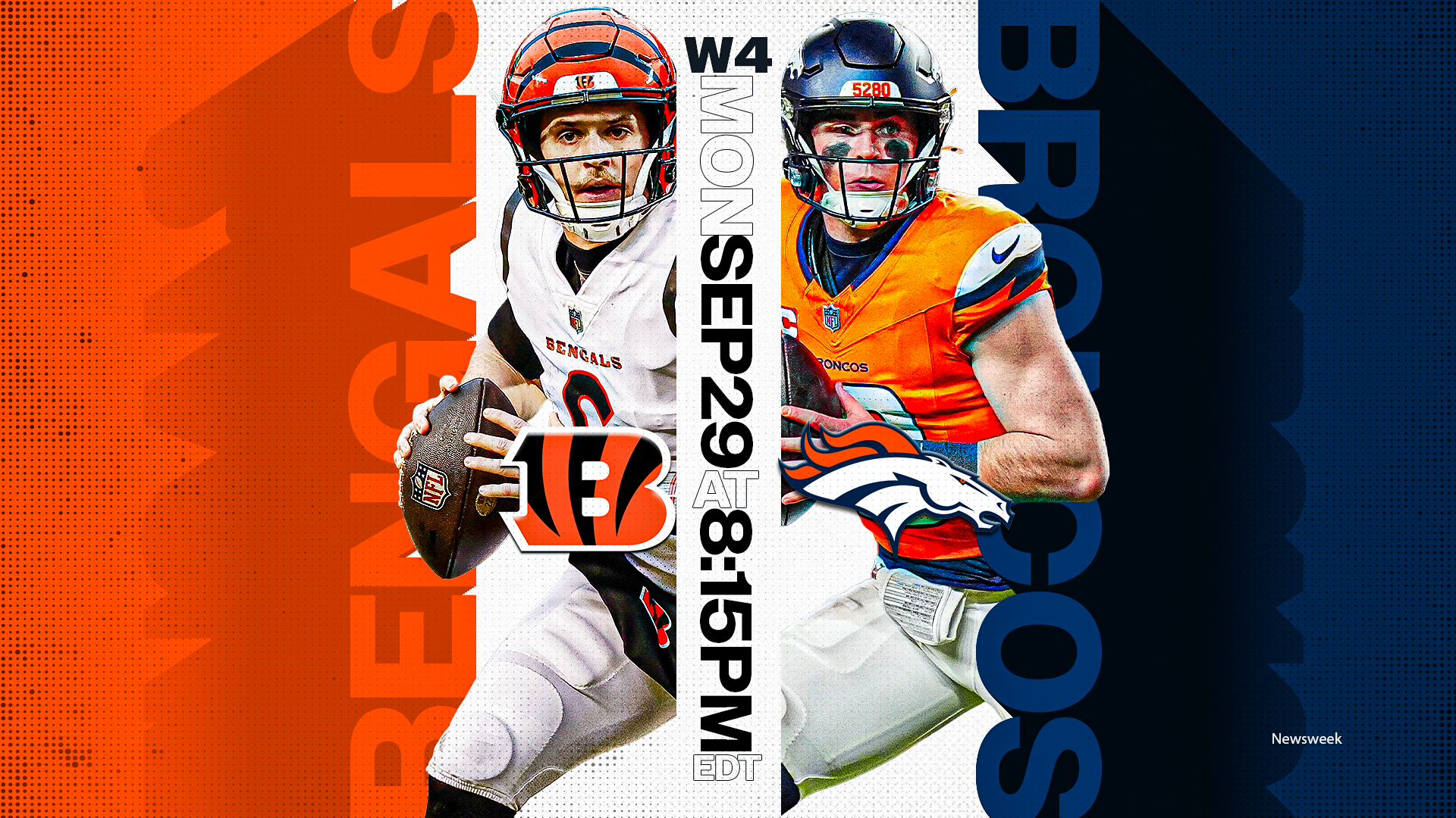 How to Watch Cincinnati Bengals vs Denver Broncos: Live Stream Monday Night Football, NFL Week 4, TV Channel