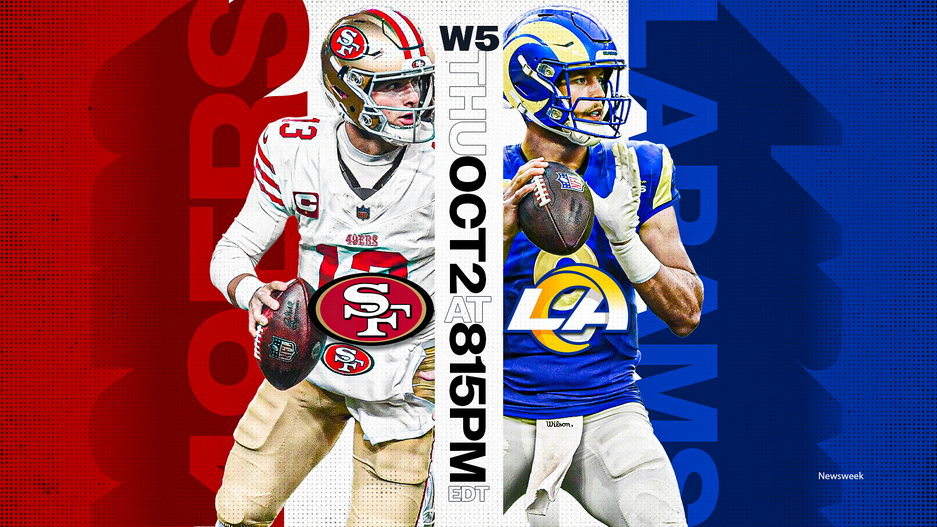 How to Watch 49ers vs Rams: Live Stream NFL Week 5, Thursday Night Football, TV Channel