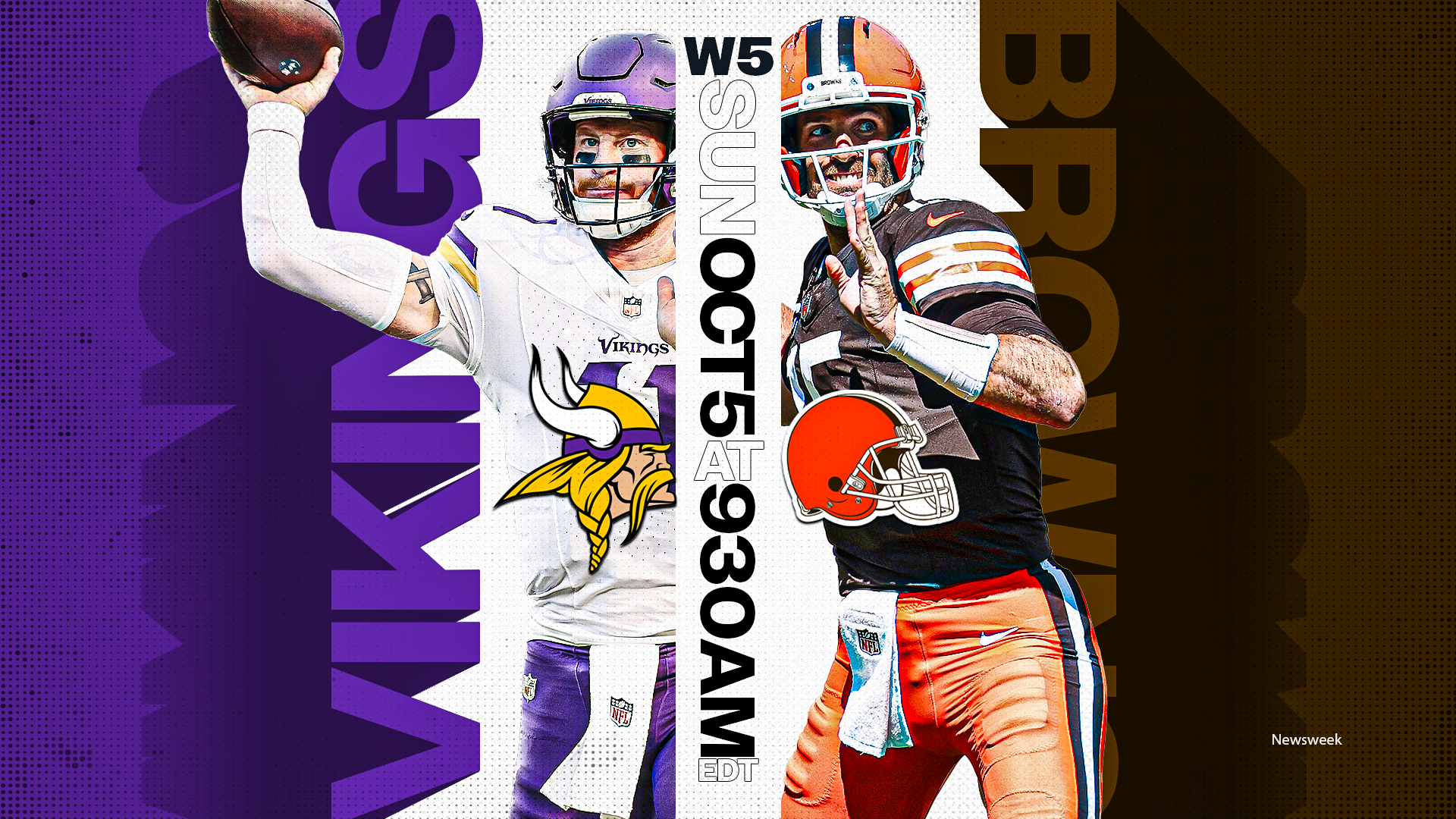 How to Watch Vikings vs Browns: Live Stream NFL Week 5, TV Channel