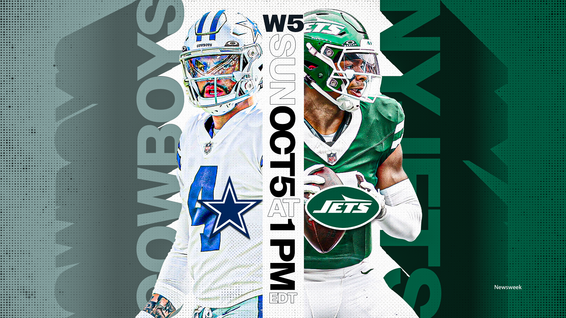 How to Watch Cowboys vs Jets: Live Stream NFL Week 5, TV Channel