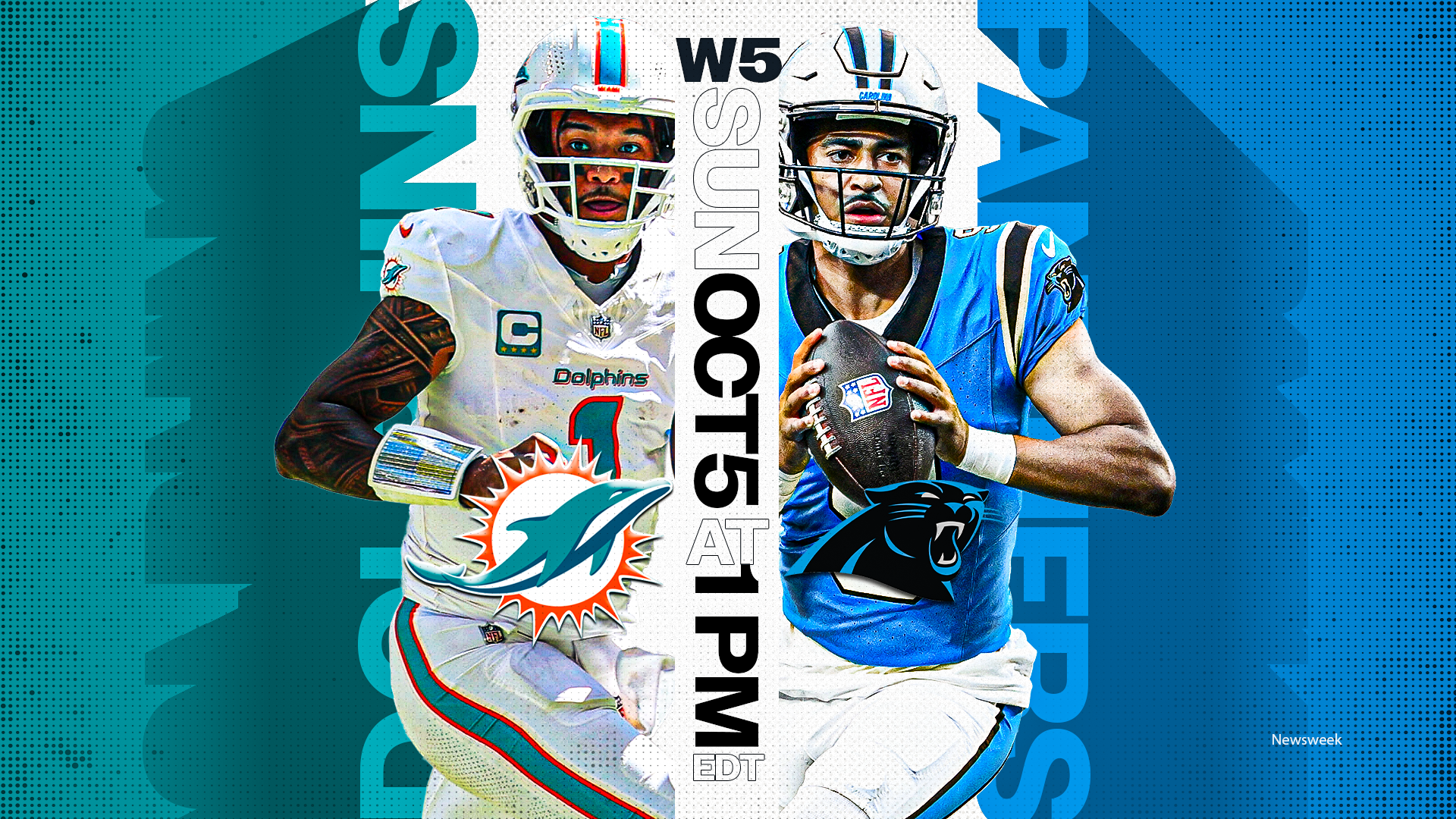 How to Watch Dolphins vs Panthers: Live Stream NFL Week 5, TV Channel