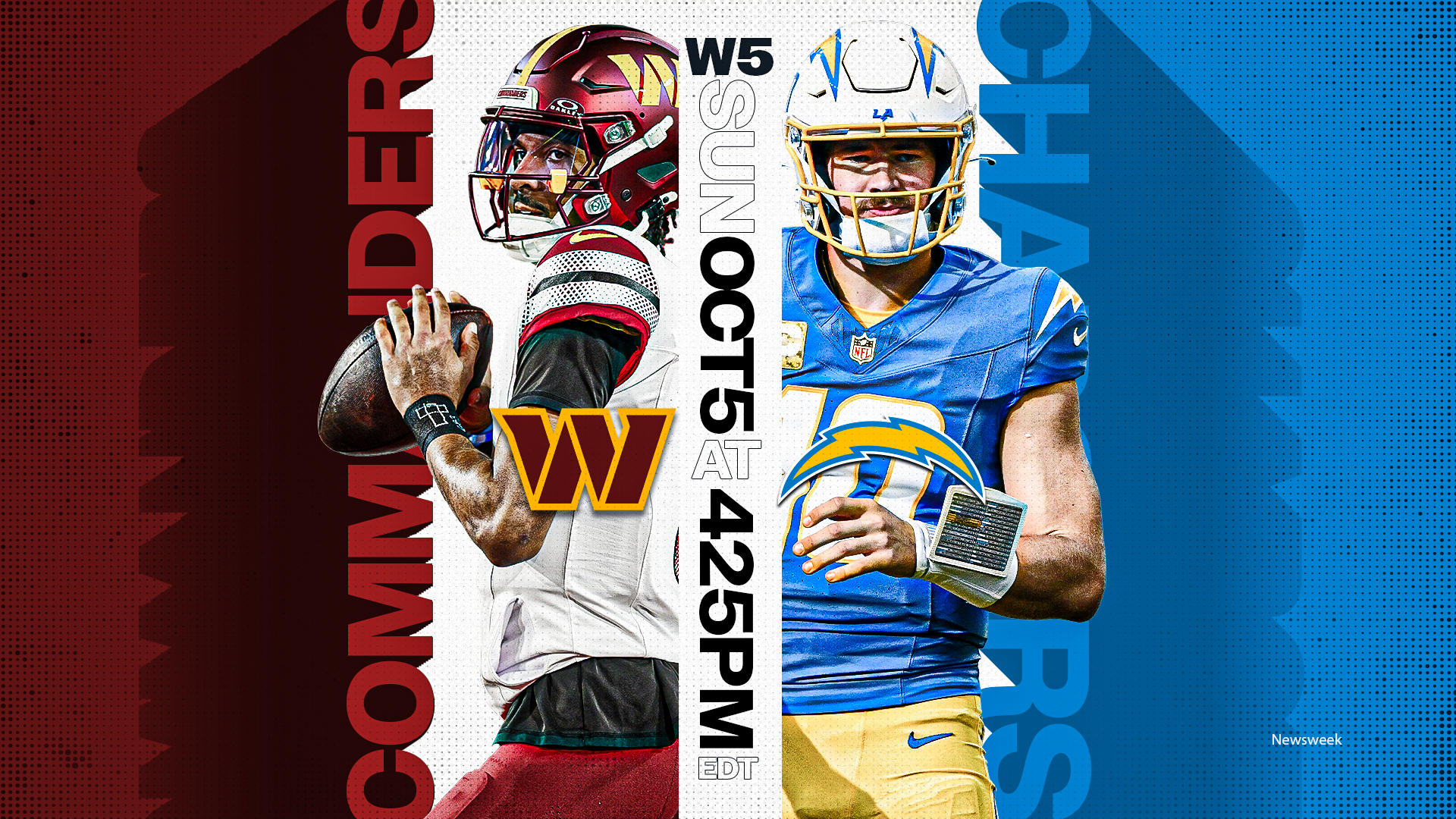 How to Watch Commanders vs Chargers: Live Stream NFL Week 5, TV Channel