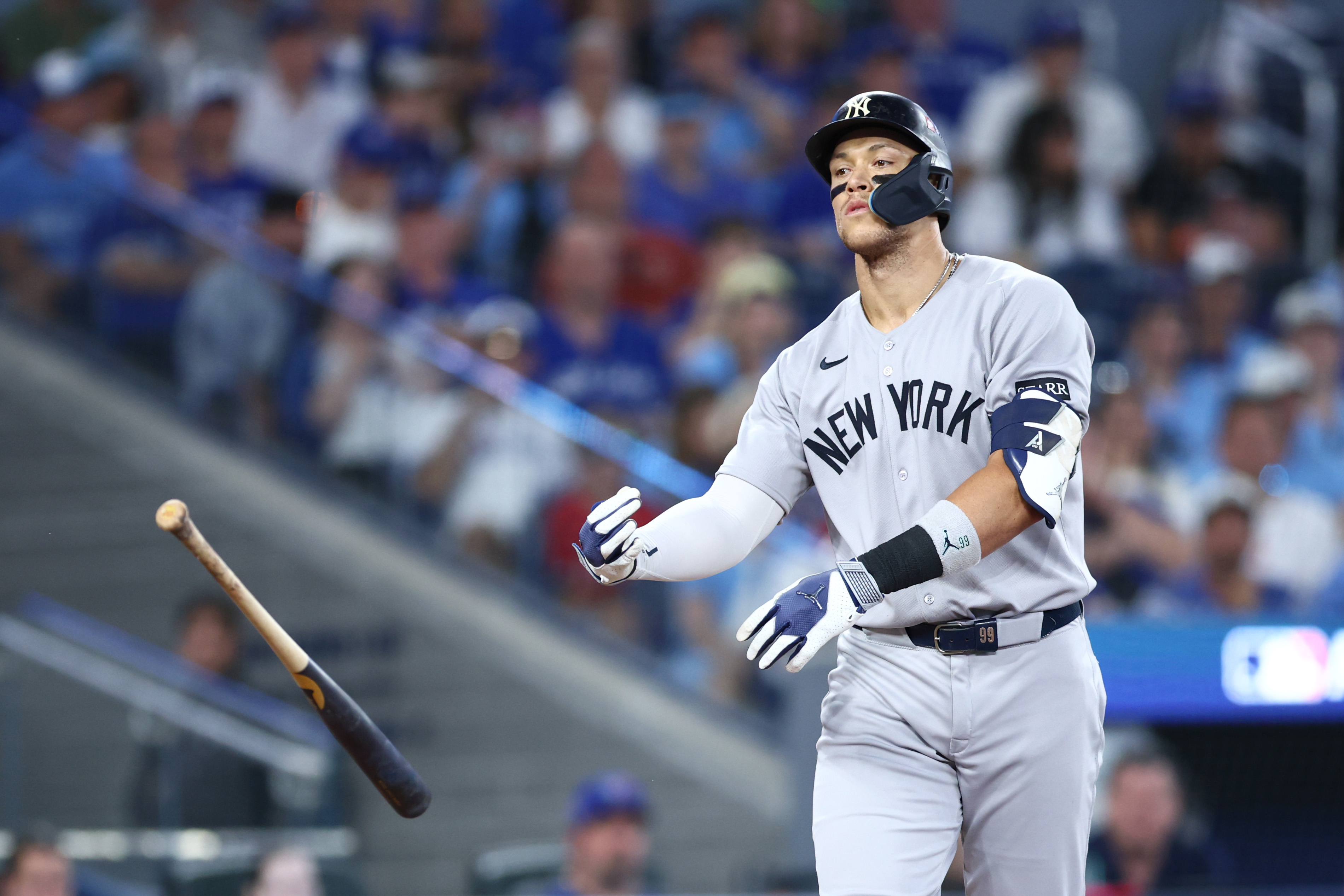 Yankees Superstar Aaron Judge Remains Hopeful Despite Blue Jays' 2-0 Lead