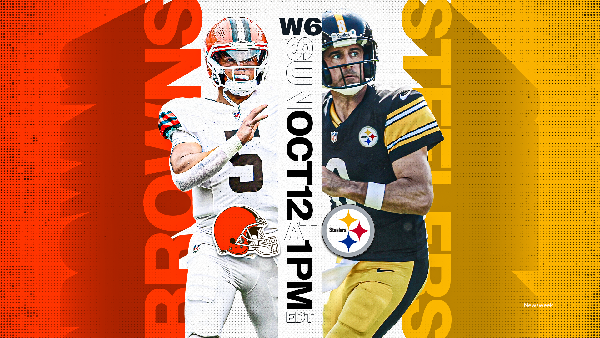 How to Watch Browns vs Steelers: Live Stream NFL Week 6, TV Channel