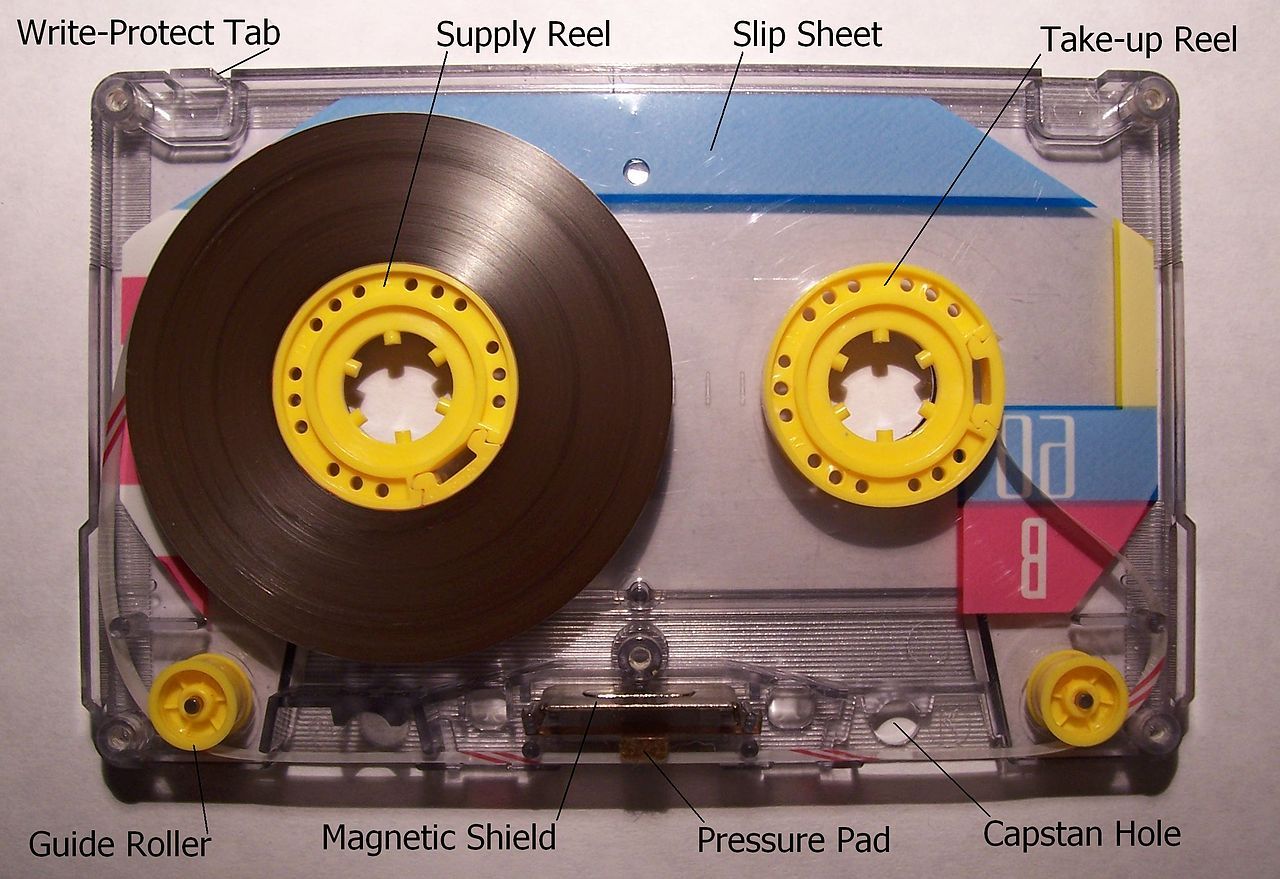 Reel to Reel Cassette Tape Blank for Daily Audio Recording Low