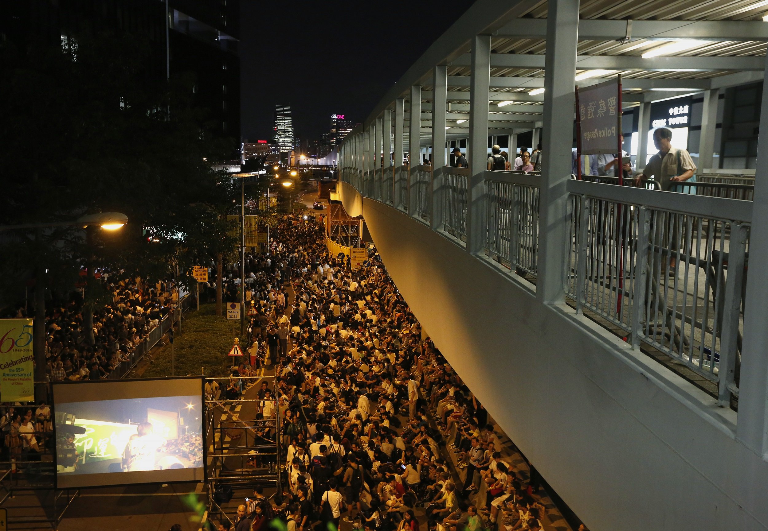 hong kong student protest