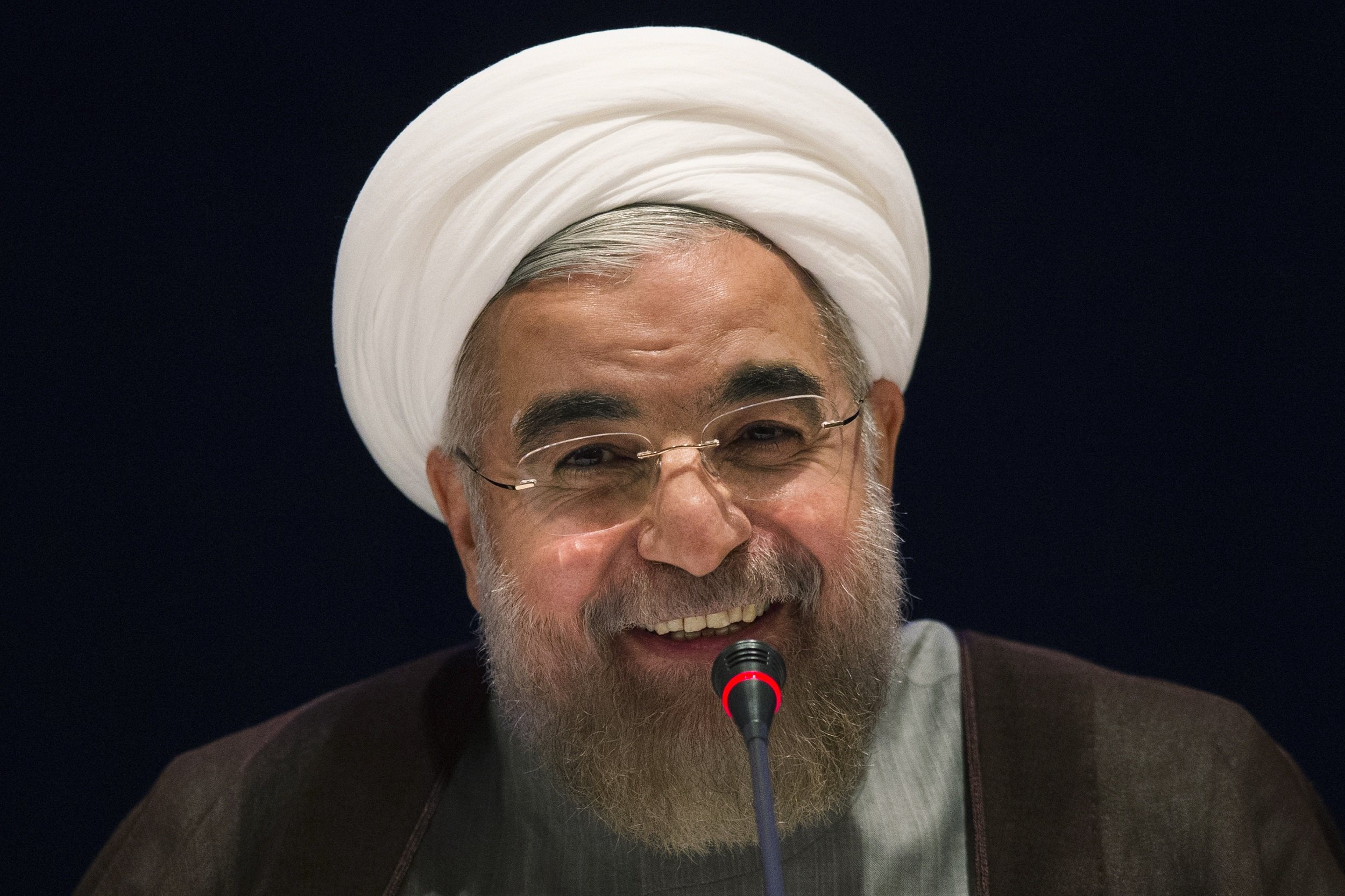 Iran's President Hassan Rouhani 