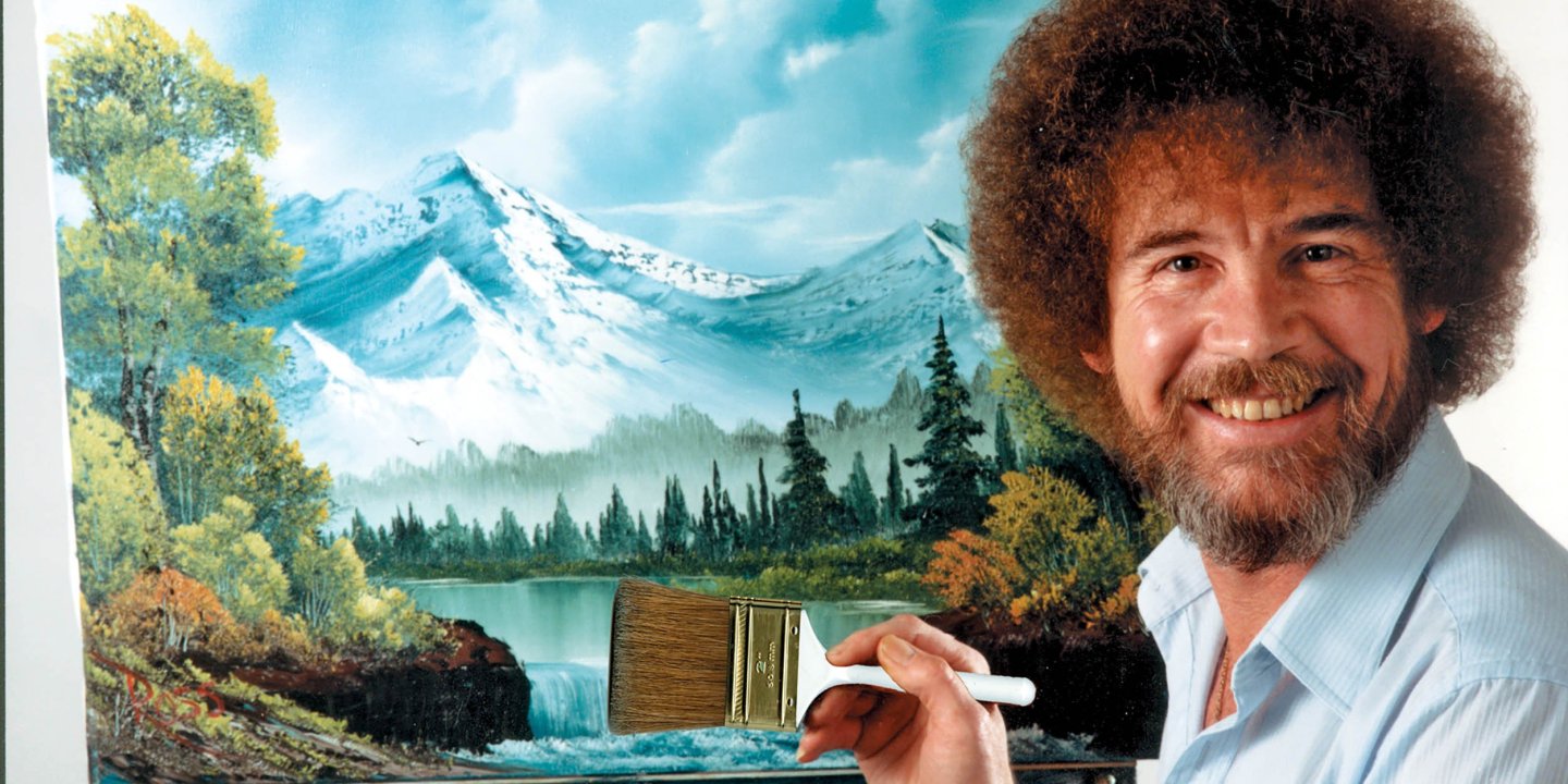 Image result for bob ross