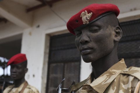 SPLA soldier