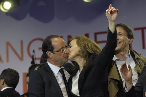 Hollande and Trierweiler