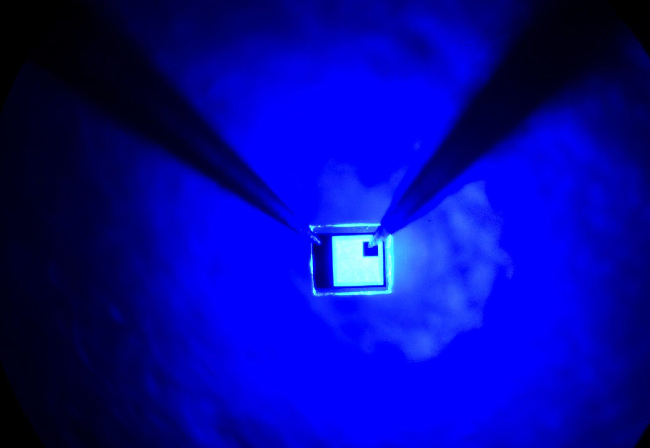 blue led