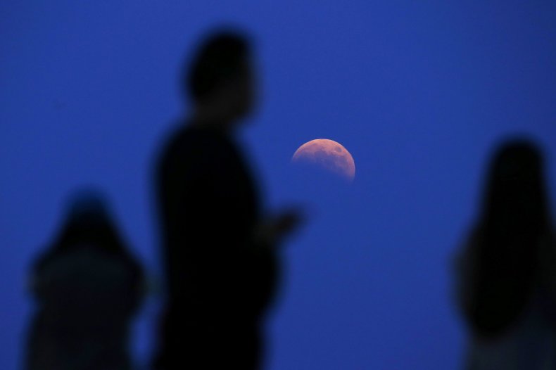 10-8-14 Lunar eclipse Shanghai tennis