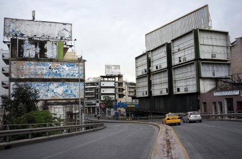 Greece ghost town