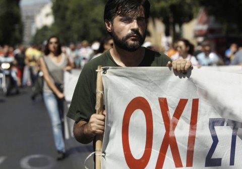 Greece protest