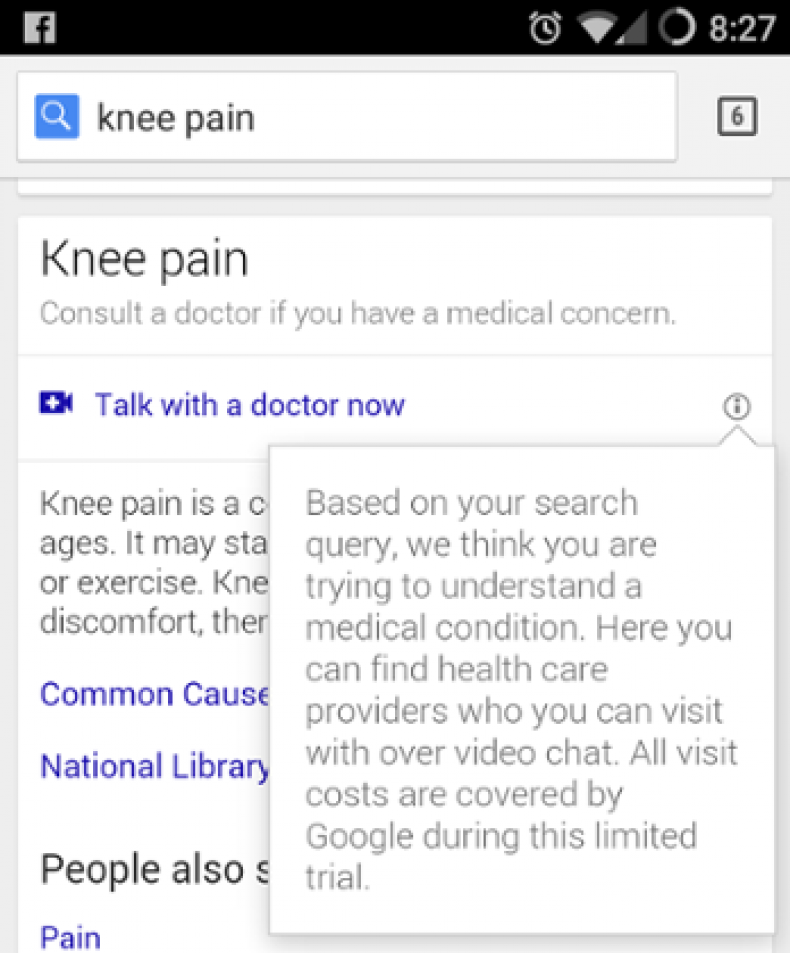 Google search knee pain Google search knee pain