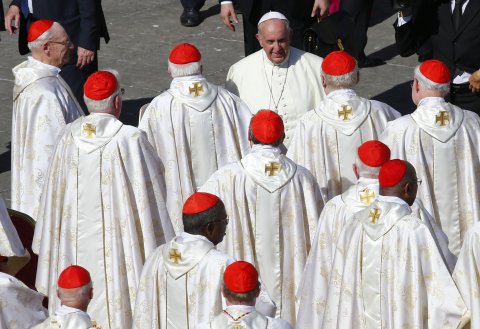 Pope and Cardinals