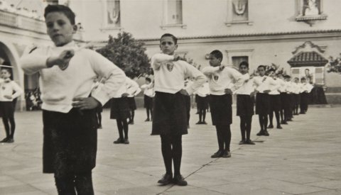 Pope Francis as a schoolboy