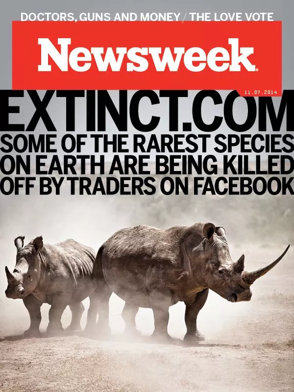 Newsweek cover, November 7, 2014