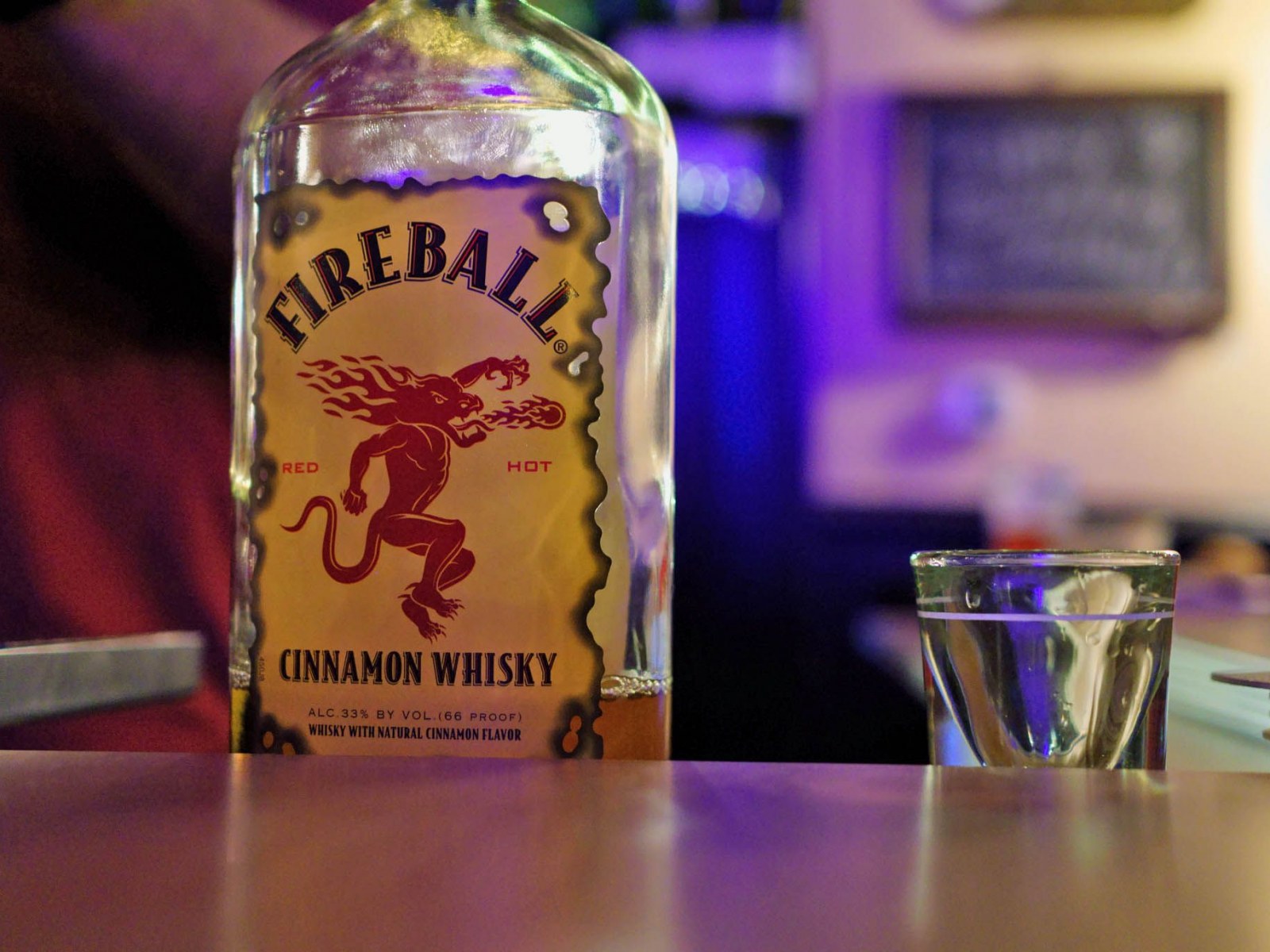 Fireball Rags Fireball Whiskey In Hand
