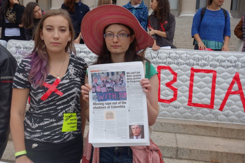 Rally on the steps
