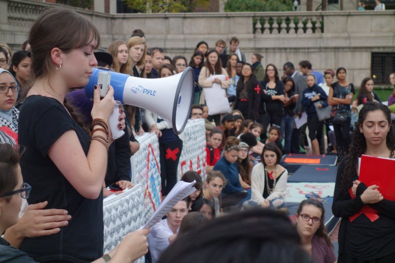 Rally on the steps