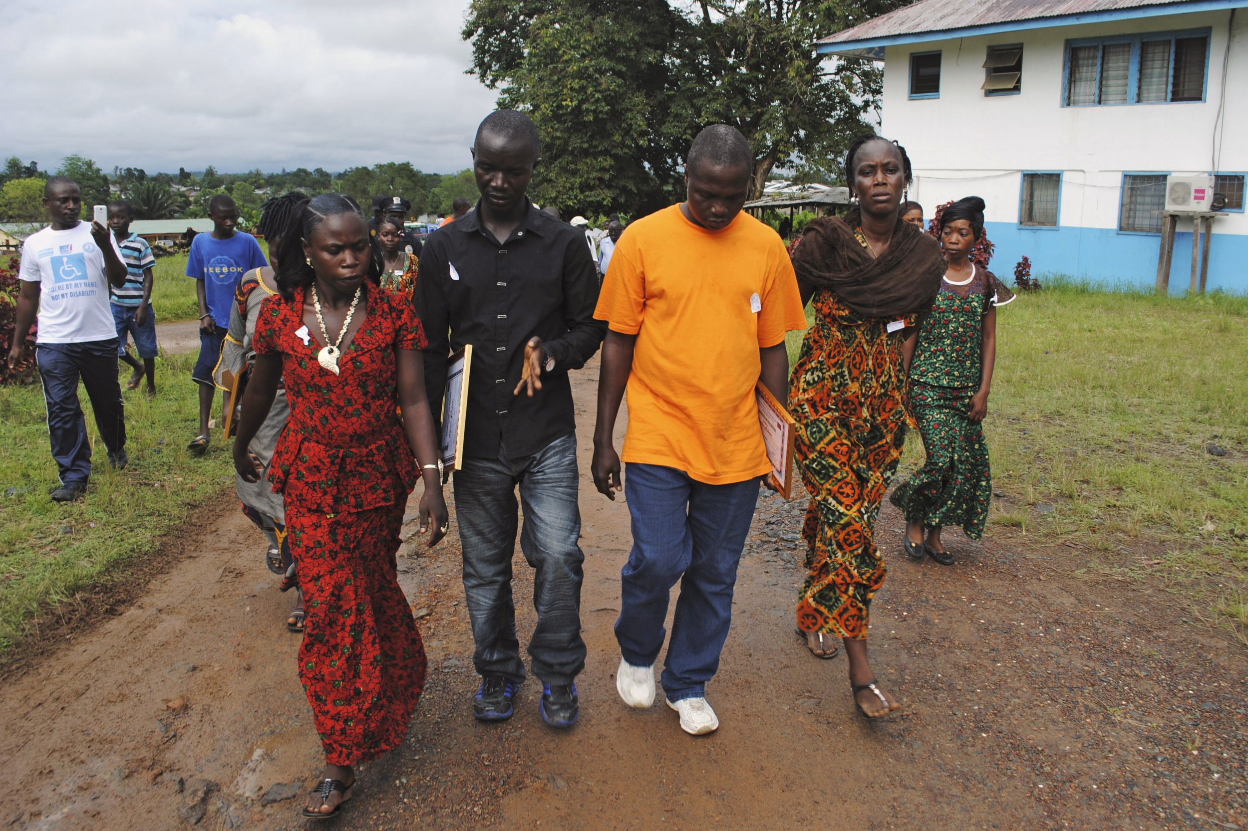 10-30-14 Ebola survivors Monrovia