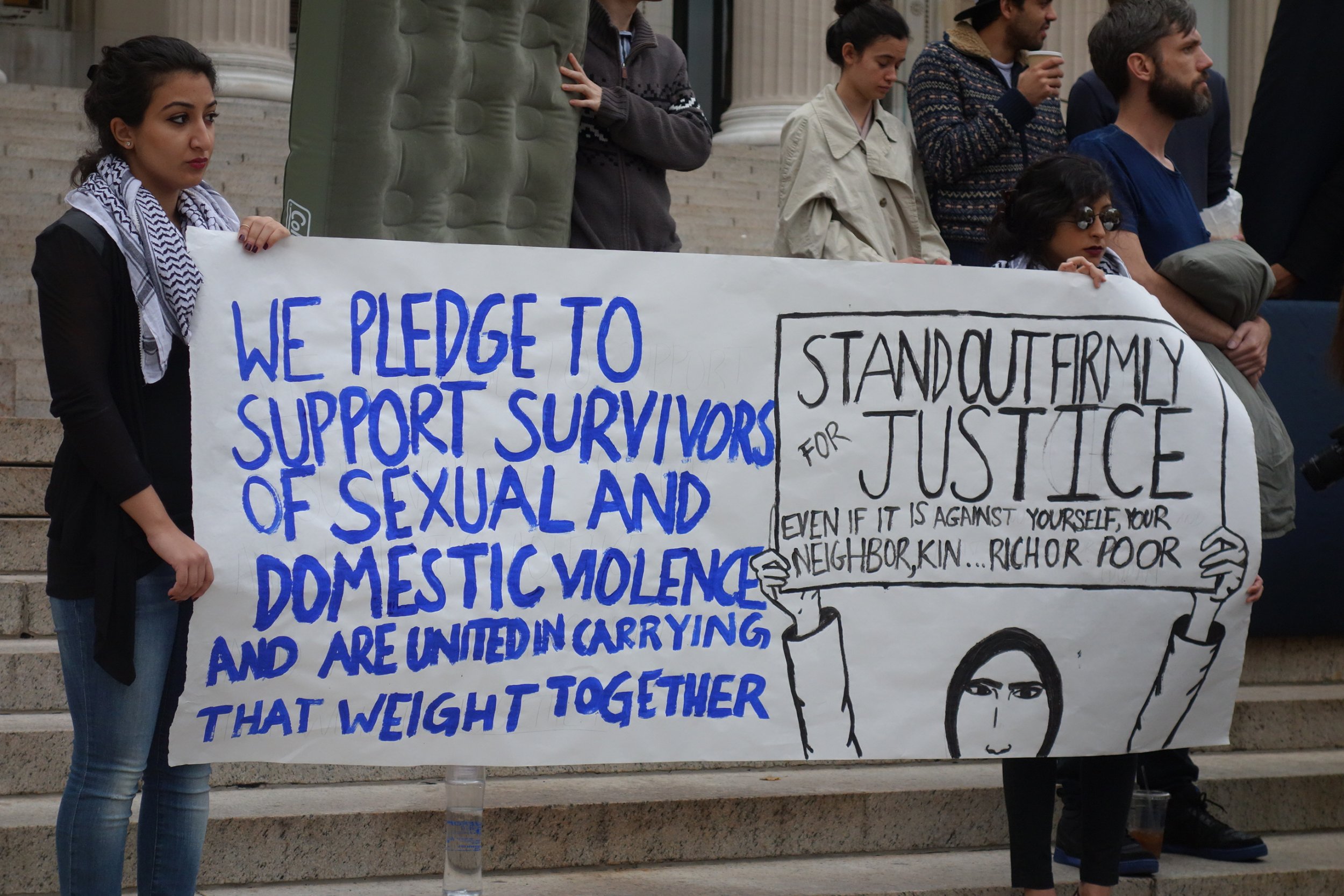 Sexual Violence Protest at Columbia University