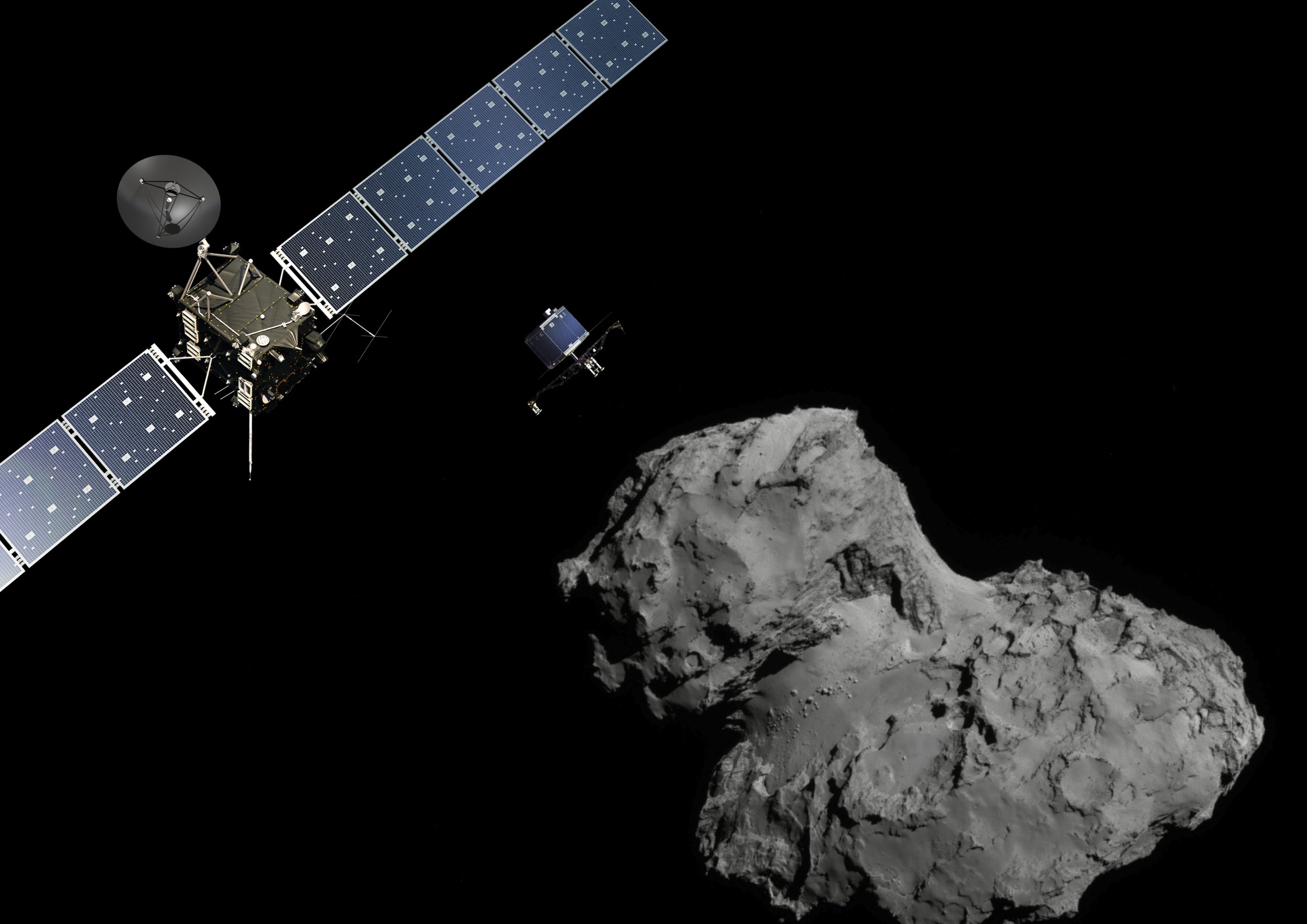 Watch The Rosetta Missions Historic Comet Landing Newsweek 7440