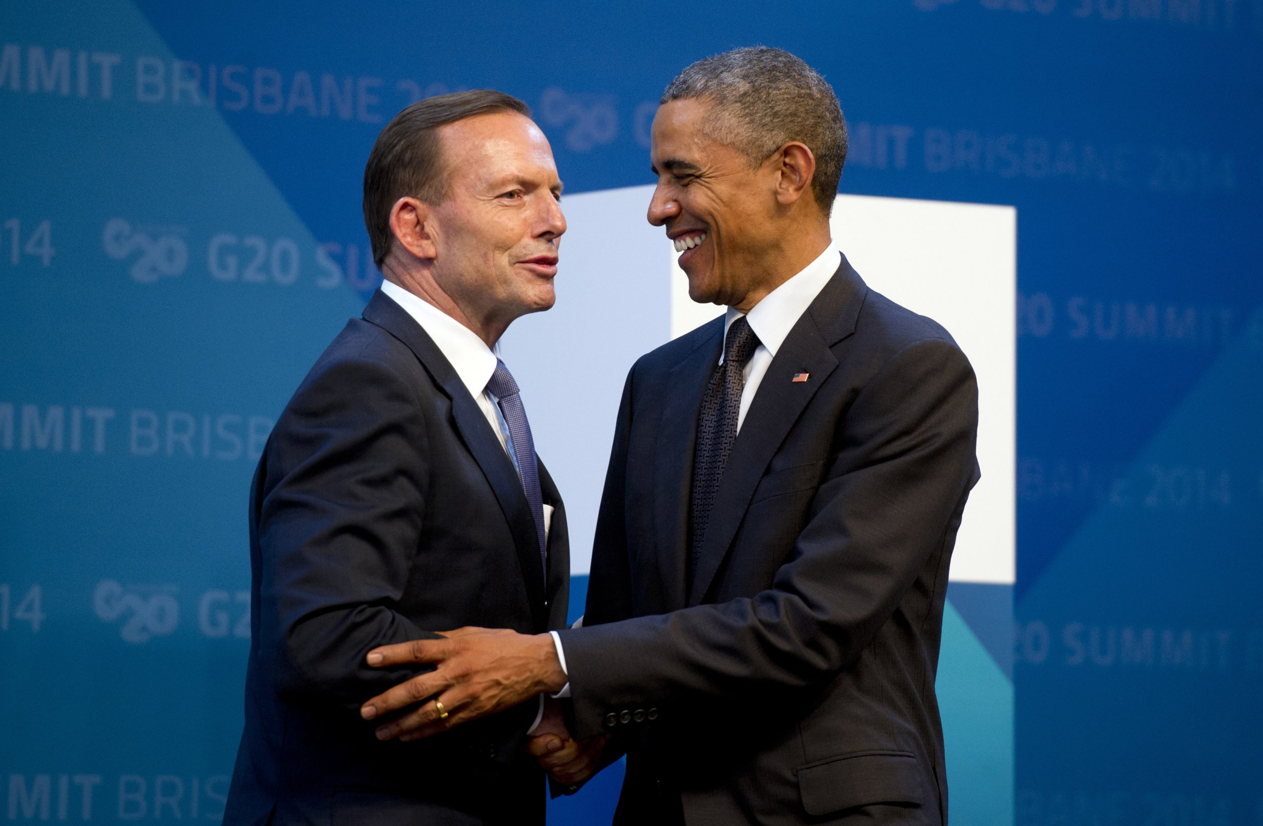 Tony Abbott and Obama