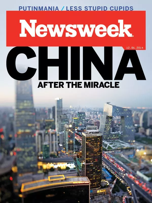 Newsweek cover, December 5, 2014