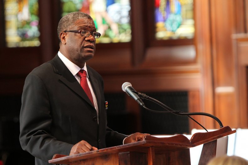 Dr Mukwege in LA 5-14