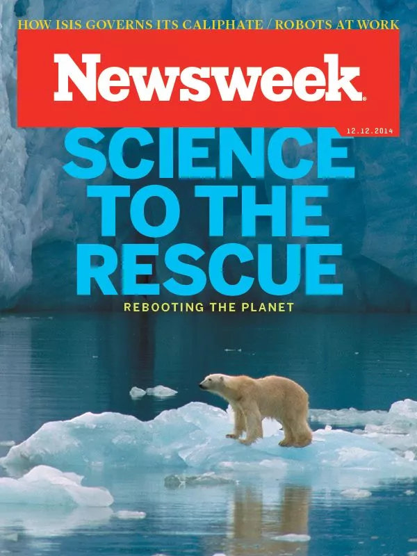 Newsweek cover, December 12, 2014