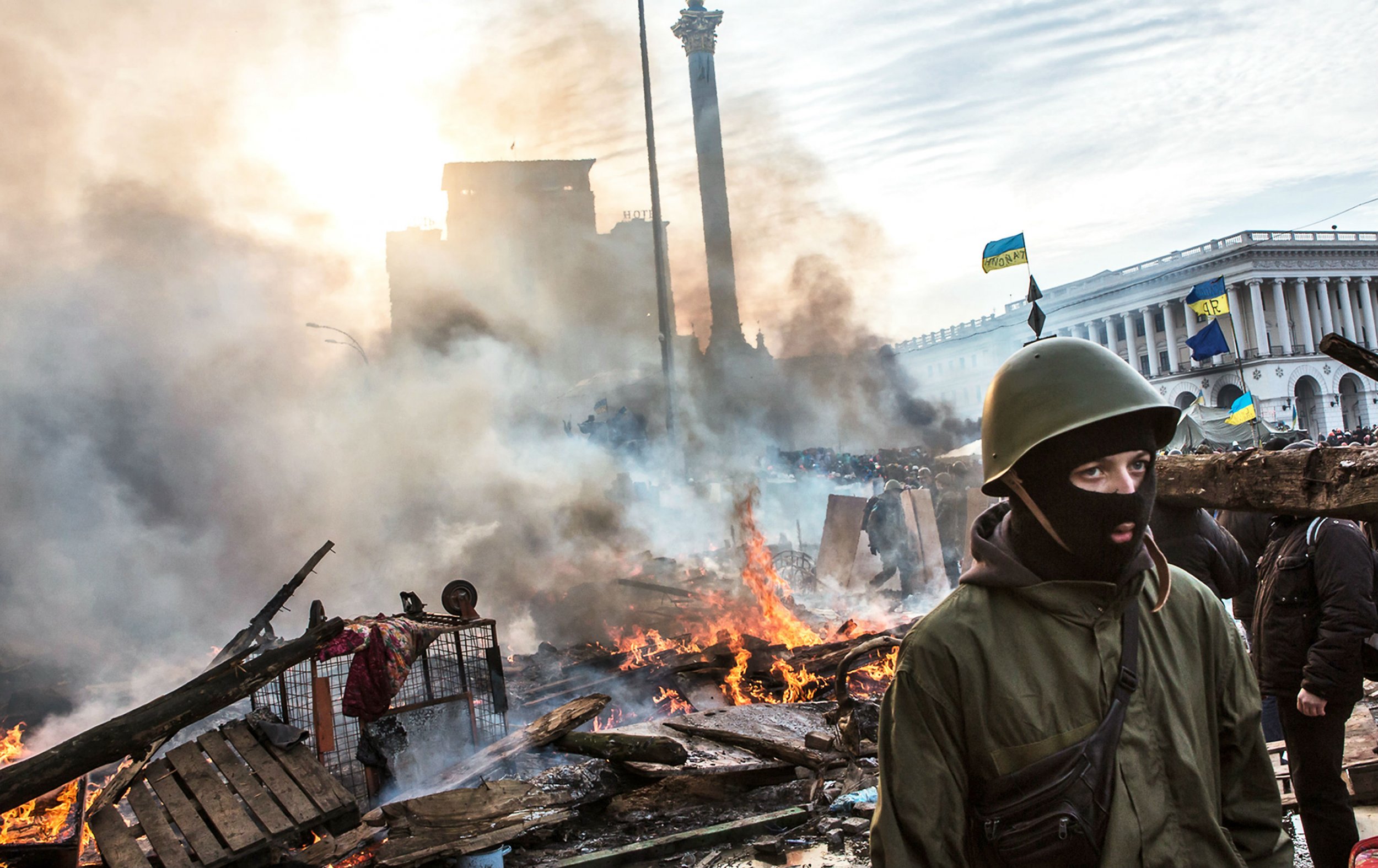 The Kid With the Kalashnikov Isn't Happy: Ukraine's Revolution One Year On