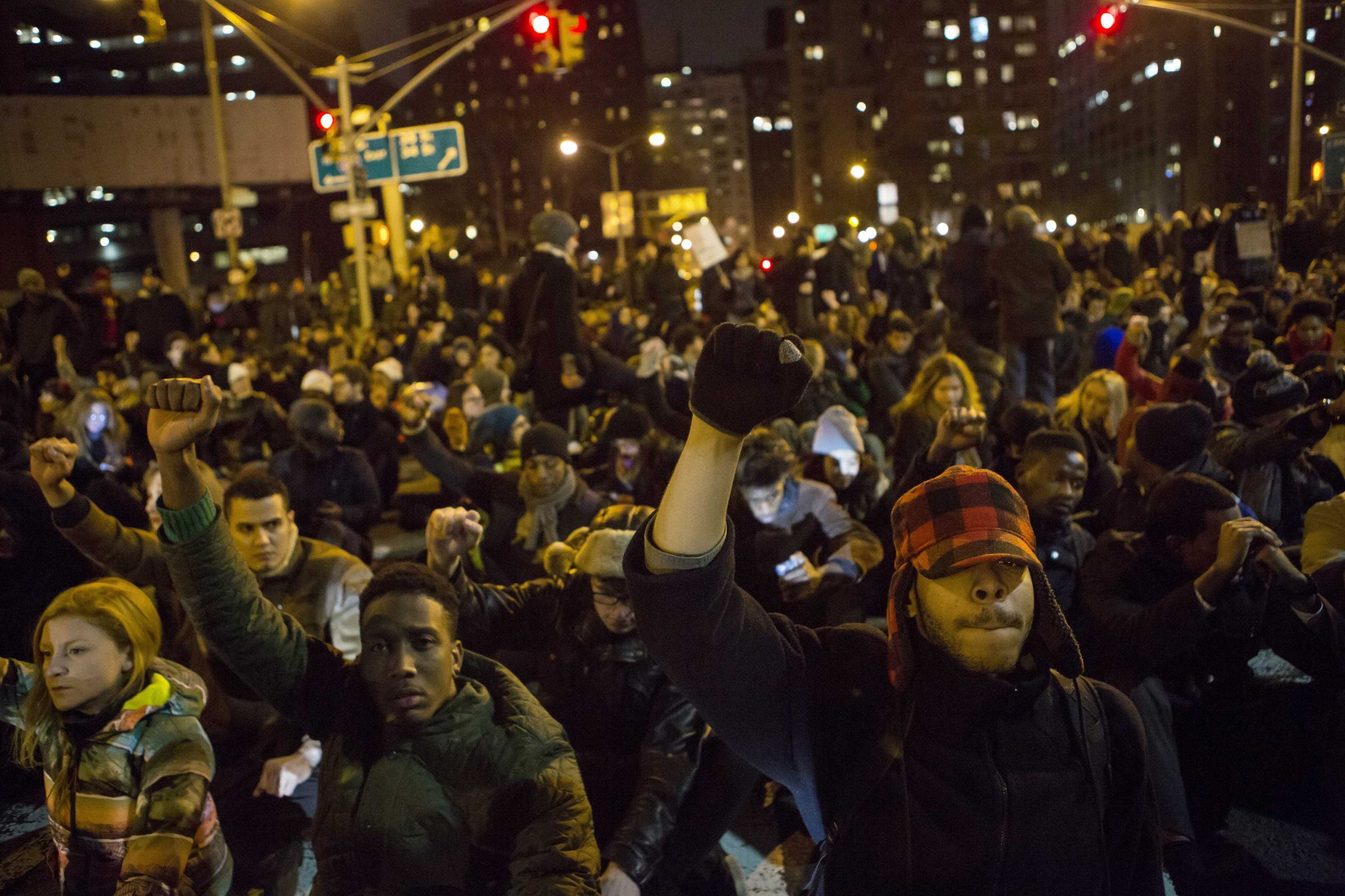 NYPD Arrest More than 200 Overnight in Ongoing Protests - Newsweek