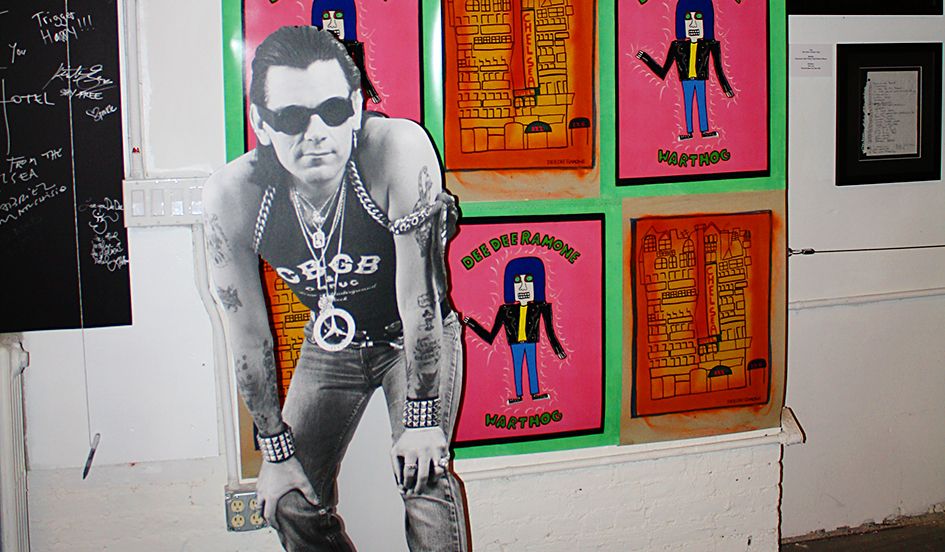 Pet Cemetery: Dee Dee Ramone Exhibit at Hotel Chelsea Eulogizes